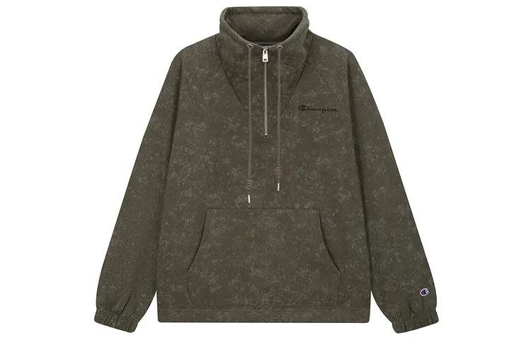 Champion Sweatshirt US Version Men's Army Green