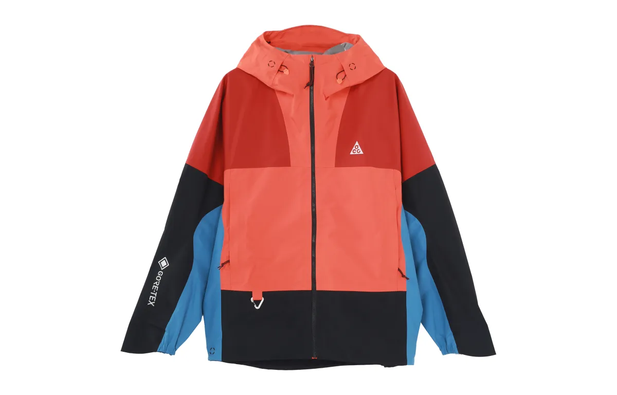 Nike ACG Jackets Men's Rush Orange Hooded Moderate Other