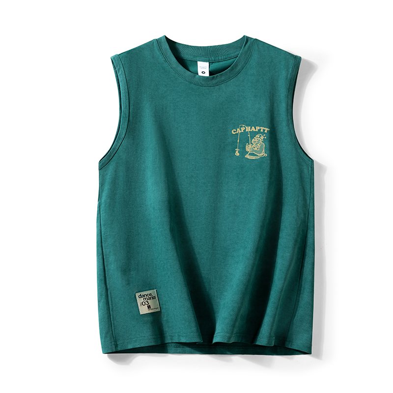SWISS MILITARY Tank Tops Men's Crew Neck Thin Sleeveless
