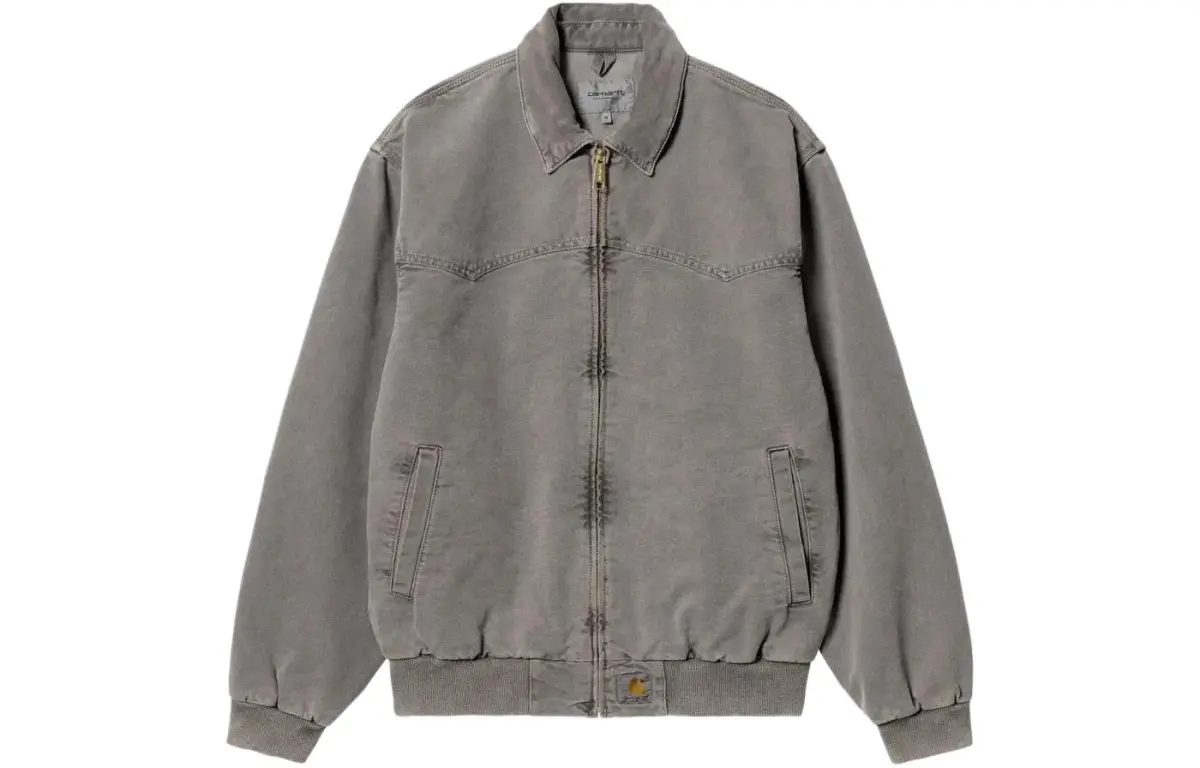 Carhartt WIP J13/J14 Upgraded OG Santa Fe Jacket Denim Jacket Men's Gray