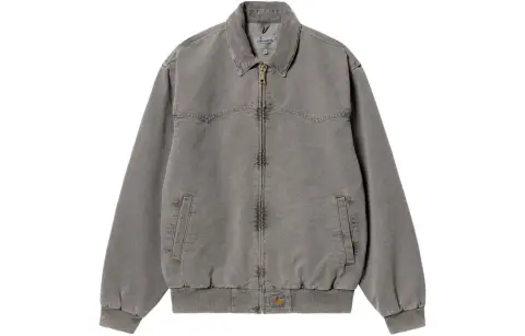 Carhartt WIP J13/J14 Upgraded OG Santa Fe Jacket Denim Jacket Men's Gray