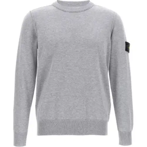 STONE ISLAND Compass Patch Crewneck Jumper