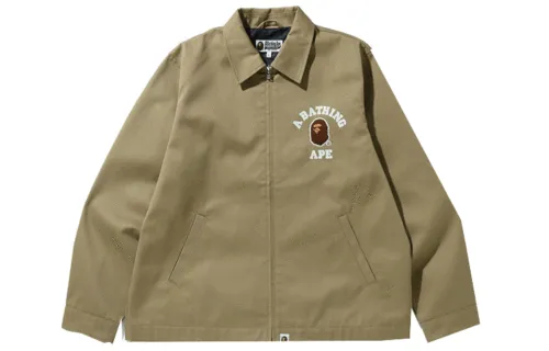 Bape Multi Fonts Relaxed Fit Zip Jacket