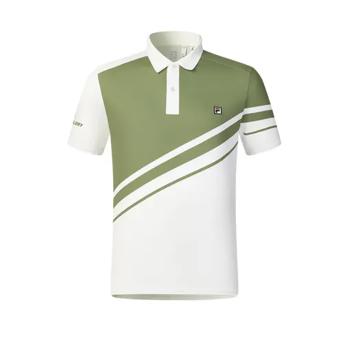 FILA Polo Shirt Men's Starlight White