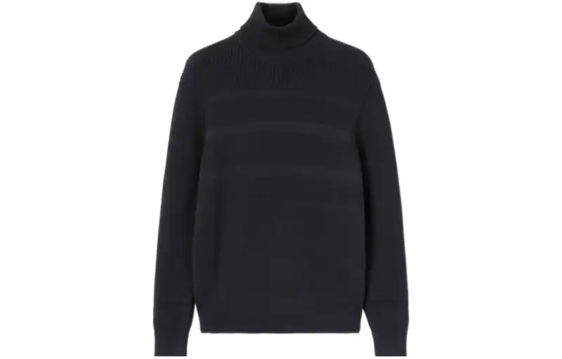 Loro Piana Sweaters Men's Black Turtleneck Moderate Other