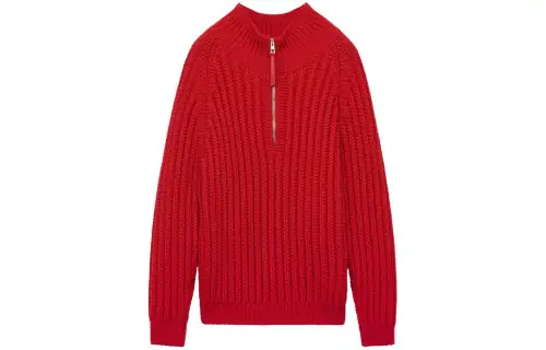 LOEWE Sweaters Men's Red Turtleneck Moderate Other