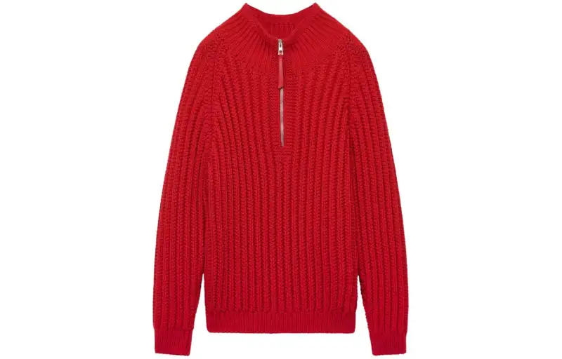 LOEWE Sweaters Men's Red Turtleneck Moderate Other