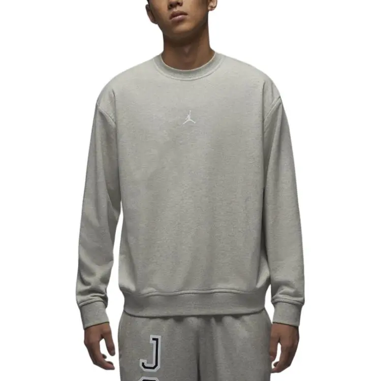 Jordan Sweatshirts Men's Gray Crew Neck Moderate Other