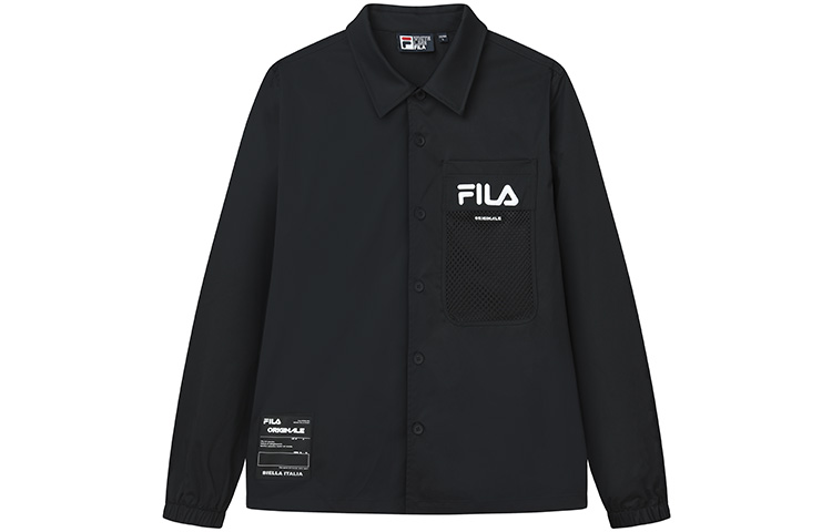 Мужская куртка Fila Shirt Jacket (черная)