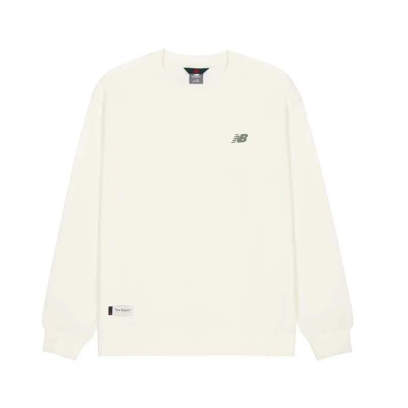 New Balance SS25 Sweatshirt Men's White