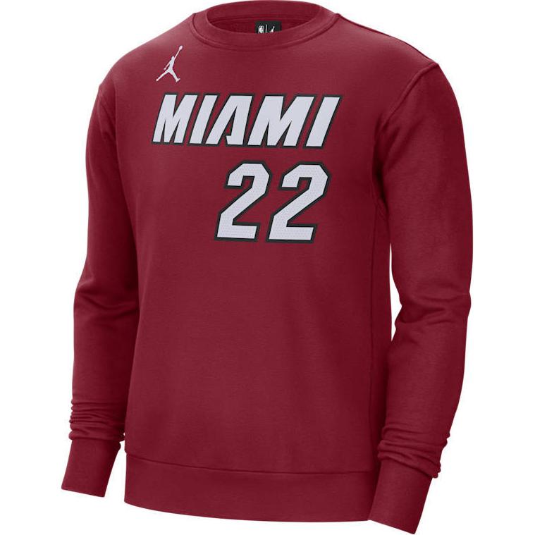 Jordan x NBA Miami Sweatshirt Men's Red