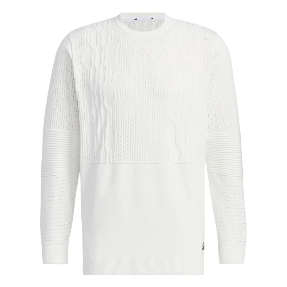 Adidas Primeknit Gradation Pattern Knitwear Men's White