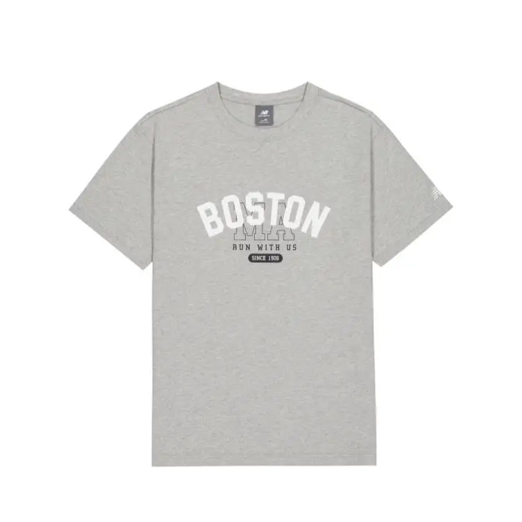 New Balance SS25 T Shirt Men's Gray