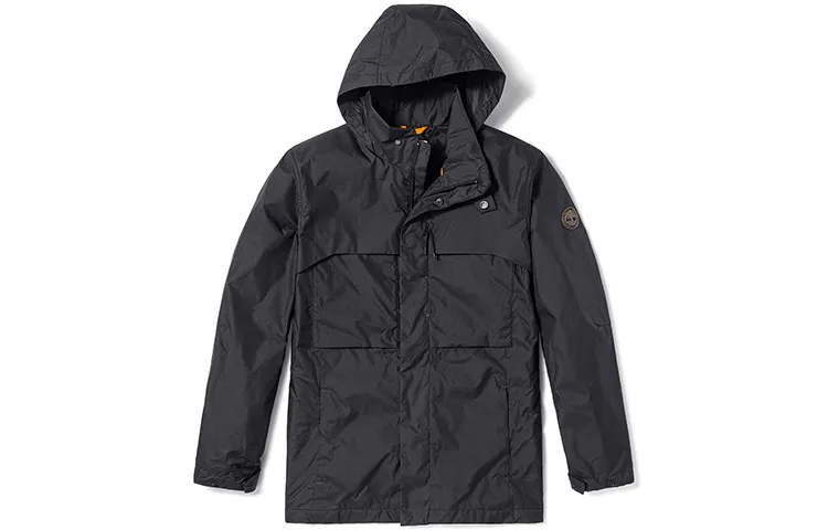 Timberland Jackets Men's Black Hooded Thin Workwear