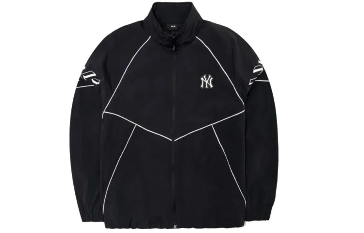 MLB Jackets Unisex Black Stand Collar Moderate Other