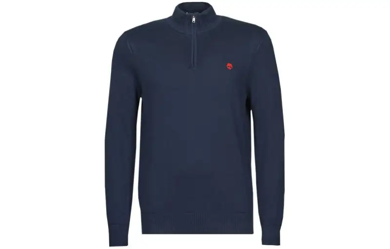 Timberland Sweaters Men's Blue Stand Collar Moderate Other