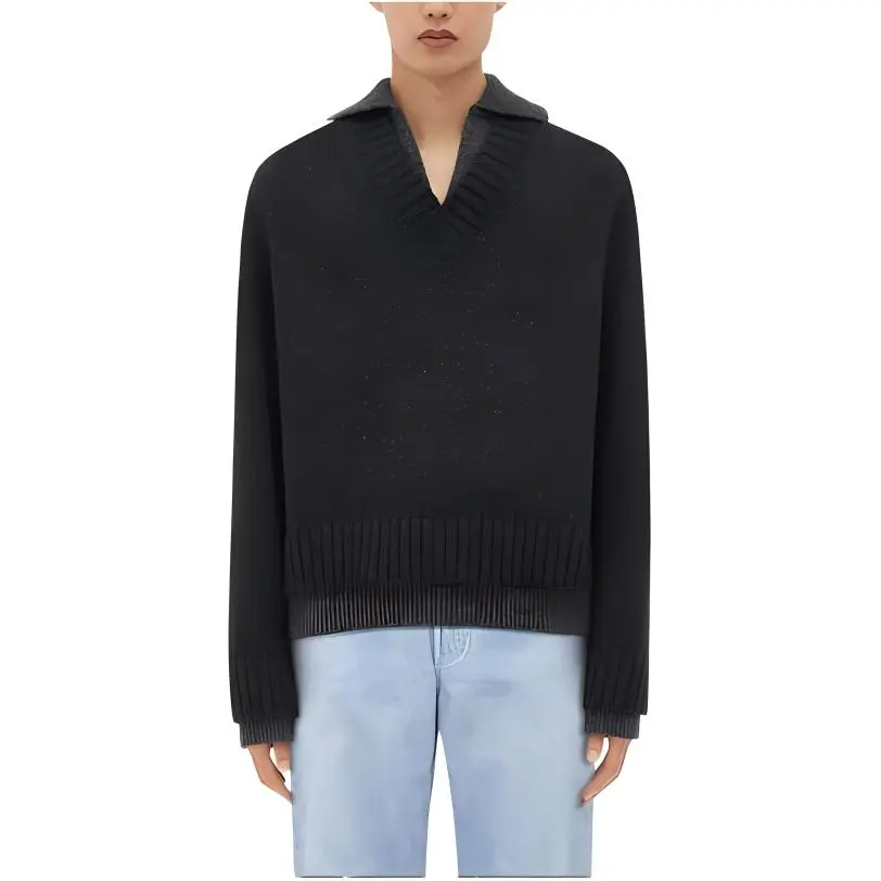 Bottega Veneta FW23 Sweater Men's Gray