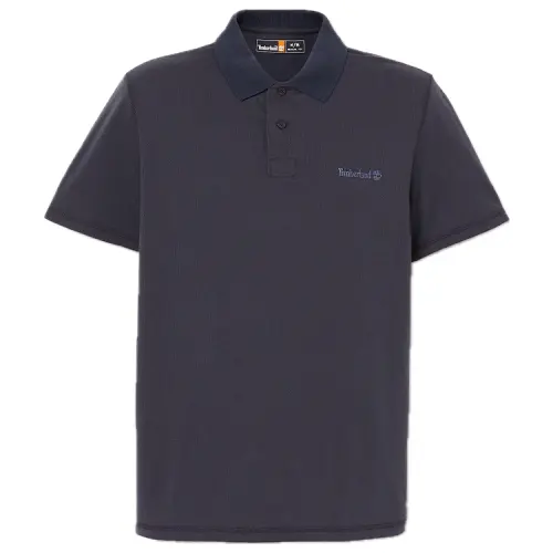 Timberland Wicking Polo Shirt For Men In Navy Polo Shirt Men's Marine Blue