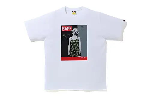 Bape A BATHING APE X Marilyn Monroe Magazine Tee