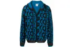 KENZO Allover Monogram Zipped Hoodie