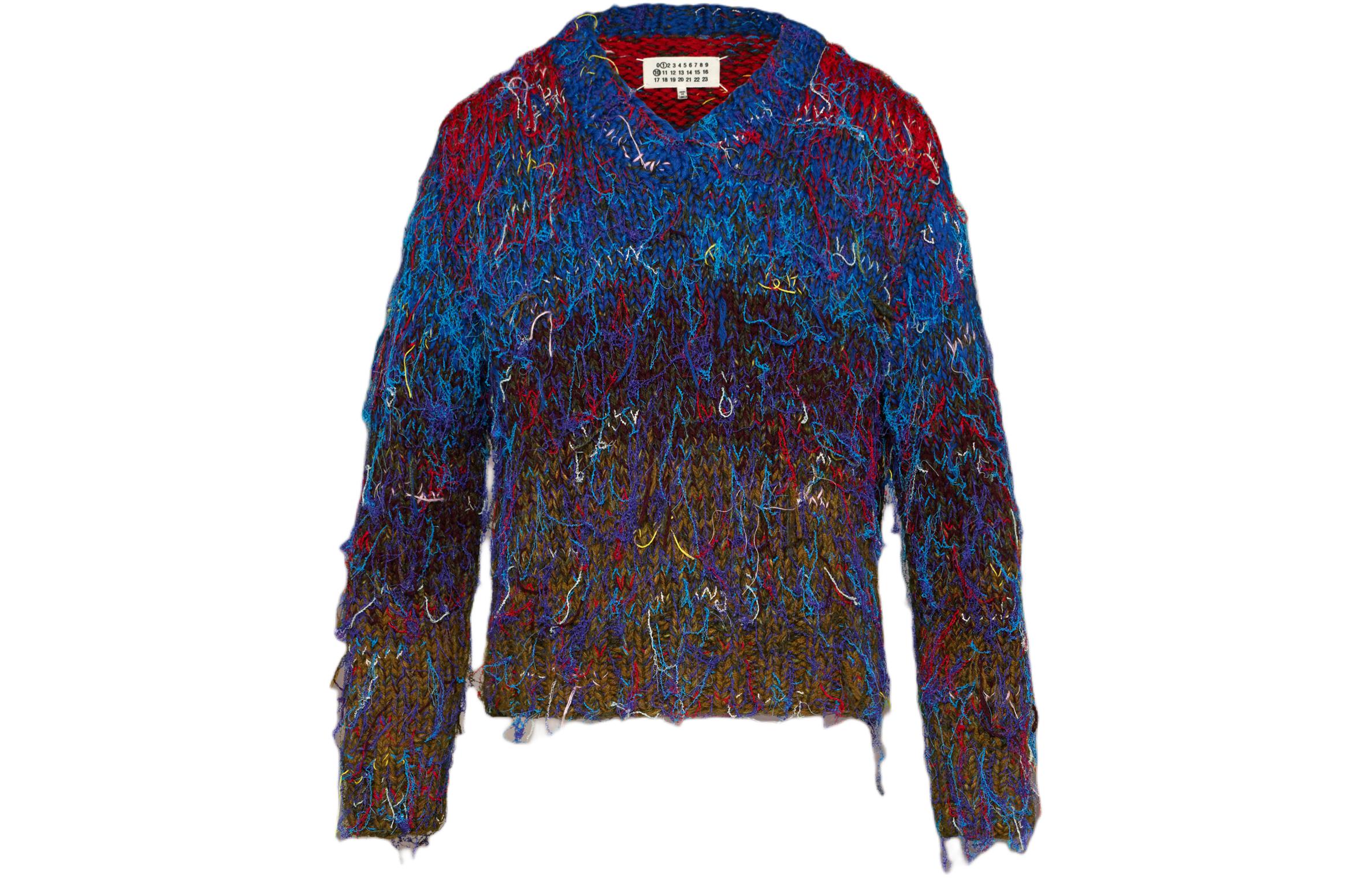 Мужской свитер Maison Margiela Handmade Knit (разноцветный)