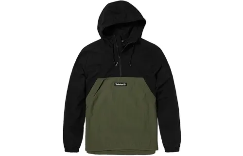 Timberland Jackets Men's Army Green Hooded Moderate Other