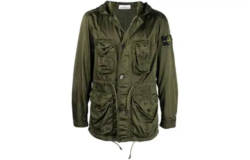 STONE ISLAND Jacket Men's Green
