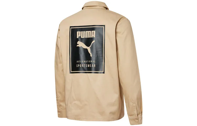 PUMA Jackets Men's Pebble Pattern Lapel Moderate Workwear