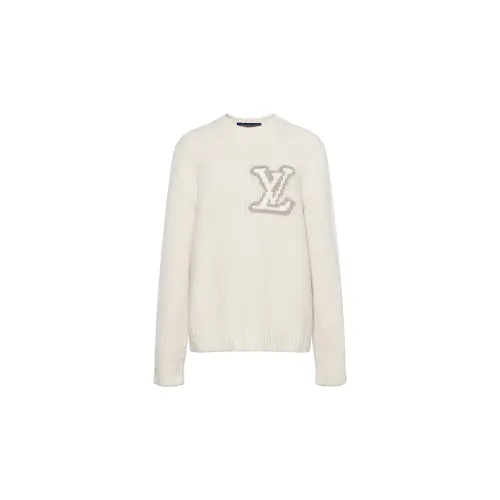 LOUIS VUITTON Lv Intarsia Crewneck