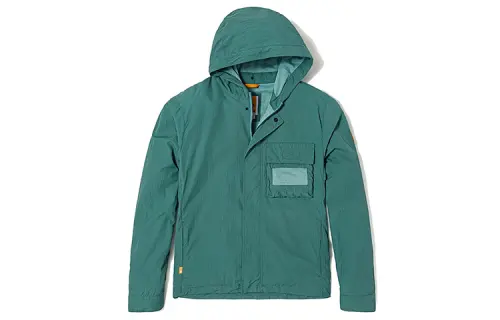 Timberland Jackets Men's Turquoise Hooded Moderate Other