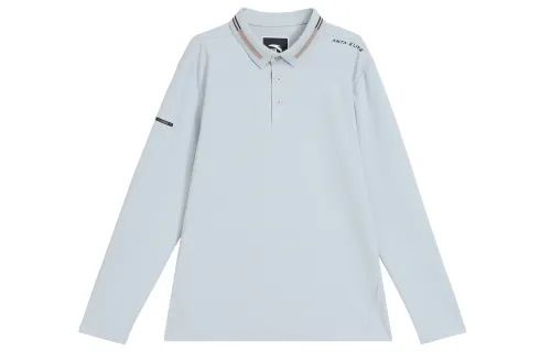 Anta Polo Shirt Men's Cloud Gray