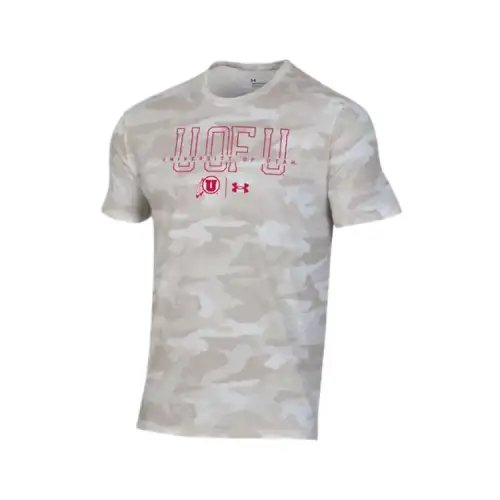 Under Armour Performance CottonCollegiate T Shirt Men's Brown Gray