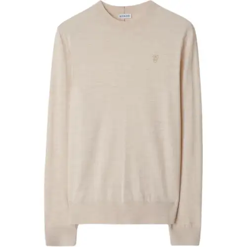 Burberry Wool Sweater Men's Nutmeg