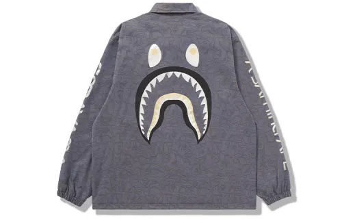 Bape X Hajime Sorayama Shark Coach Jacket