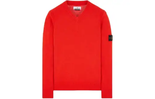 STONE ISLAND FW23 Sweater Men's Red