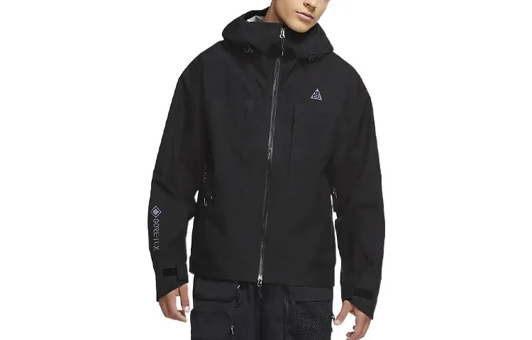 Nike ACG Jackets Men's Black Hooded Moderate Other