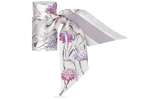 DIOR Silk Scarves Women's Purple