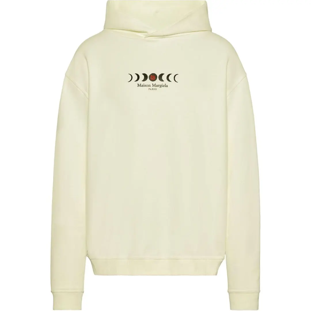 Maison Margiela logo-print hoodie