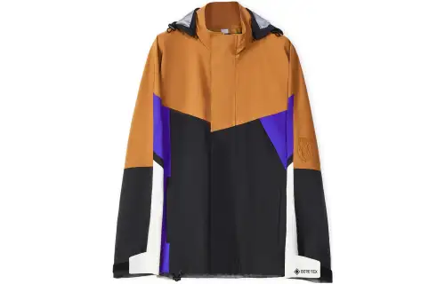LOEWE Jackets Men's Multicolor Hooded Moderate Straight Fit