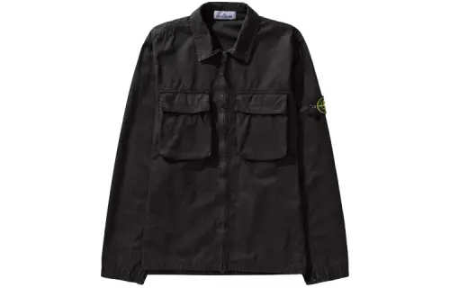 STONE ISLAND Old Effect Over Shirt