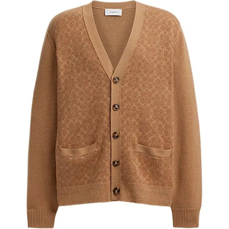 COACH SS24 Knitwear Men's Khaki