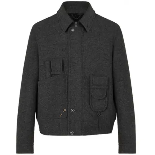 LOUIS VUITTON FW21 Jackets & Coats Men's Gray