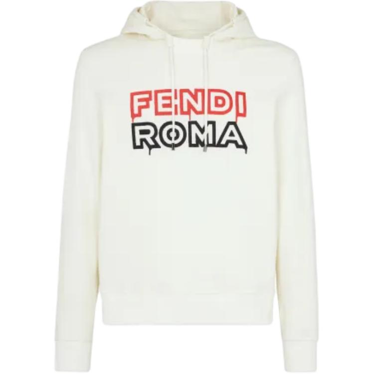 Мужское худи Fendi (белое)