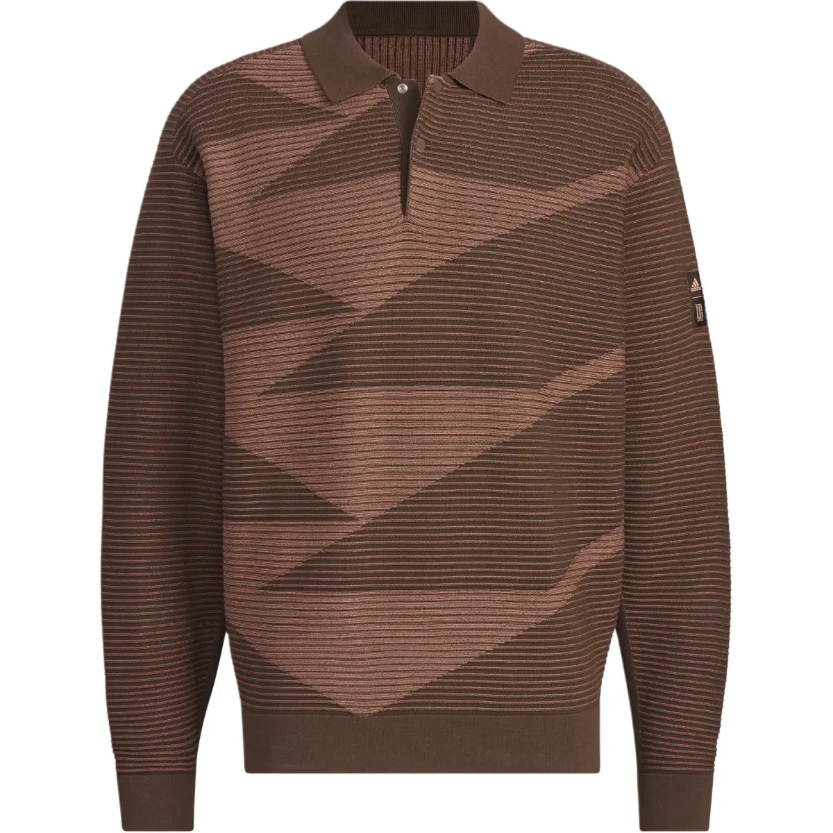 Adidas Wuji Series Polo Shirt Men's Brown/Clay Strata