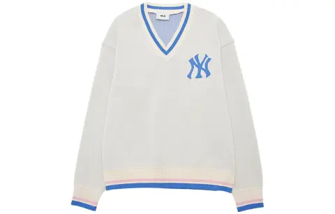 MLB SS24 Knitwear Unisex Dark Cream