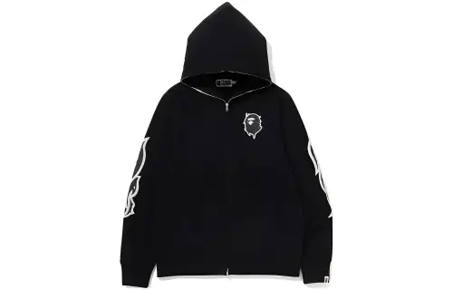 Bape Graffiti Bape Full Zip Hoodie
