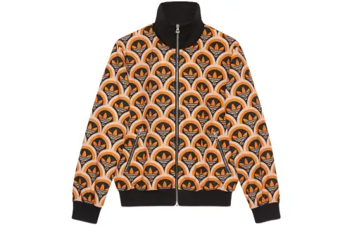 GUCCI X Adidas Trefoil Print Jacket