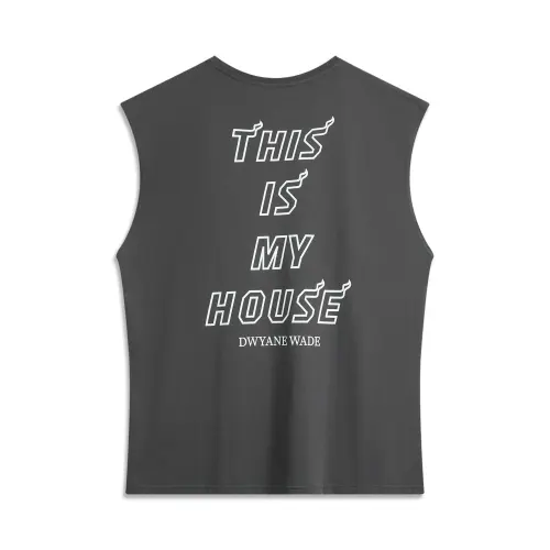 Li Ning x ADAM, Tank Top Men's Obsidian Gray