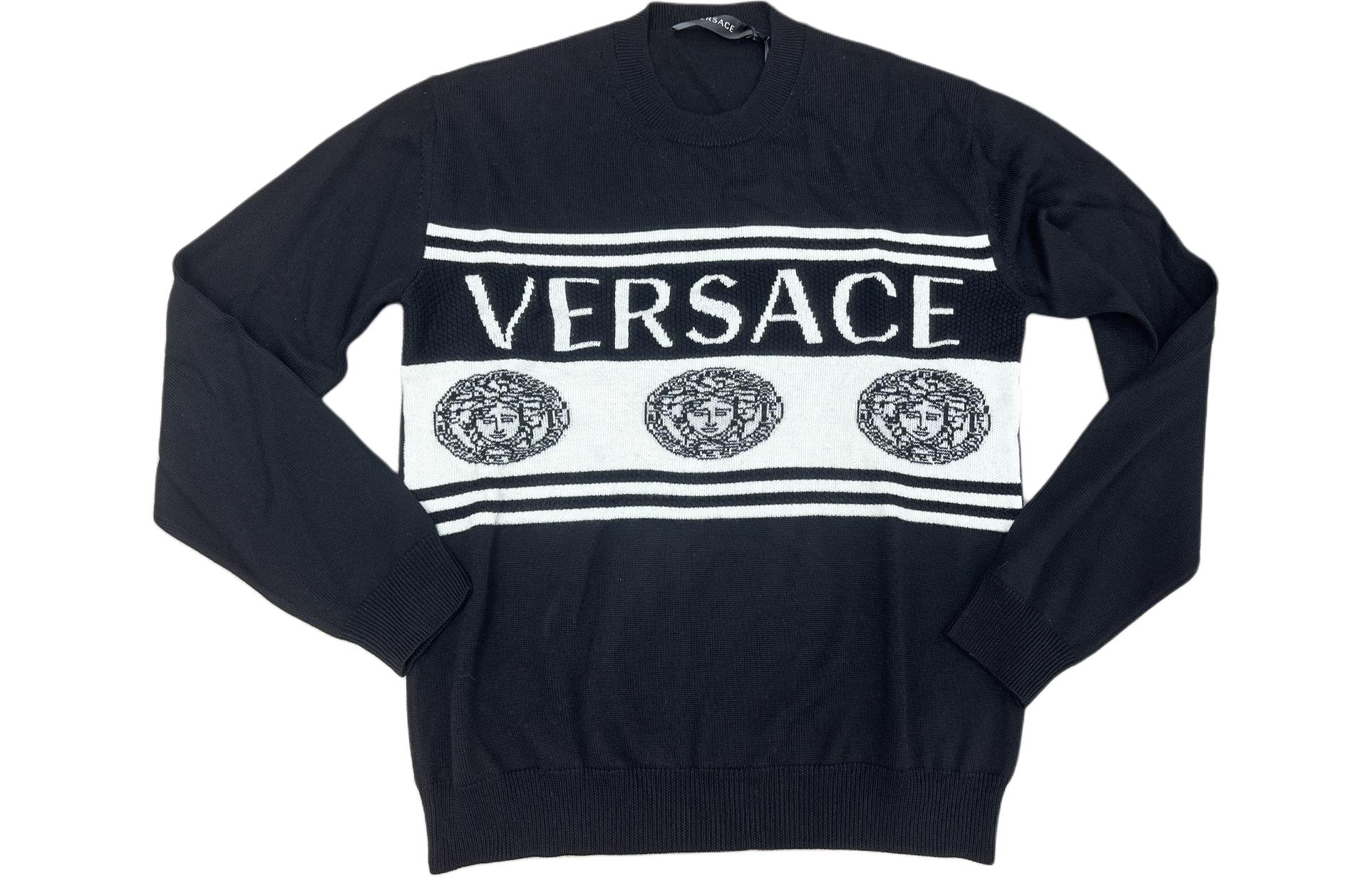 Мужские свитера Versace (черный)