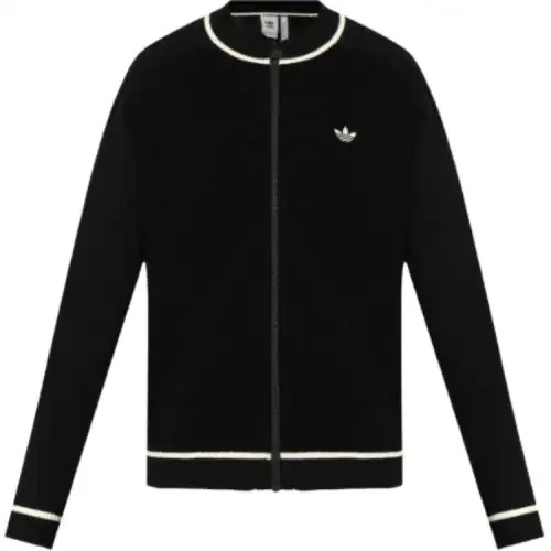 Adidas Logo embroidered Cardigan